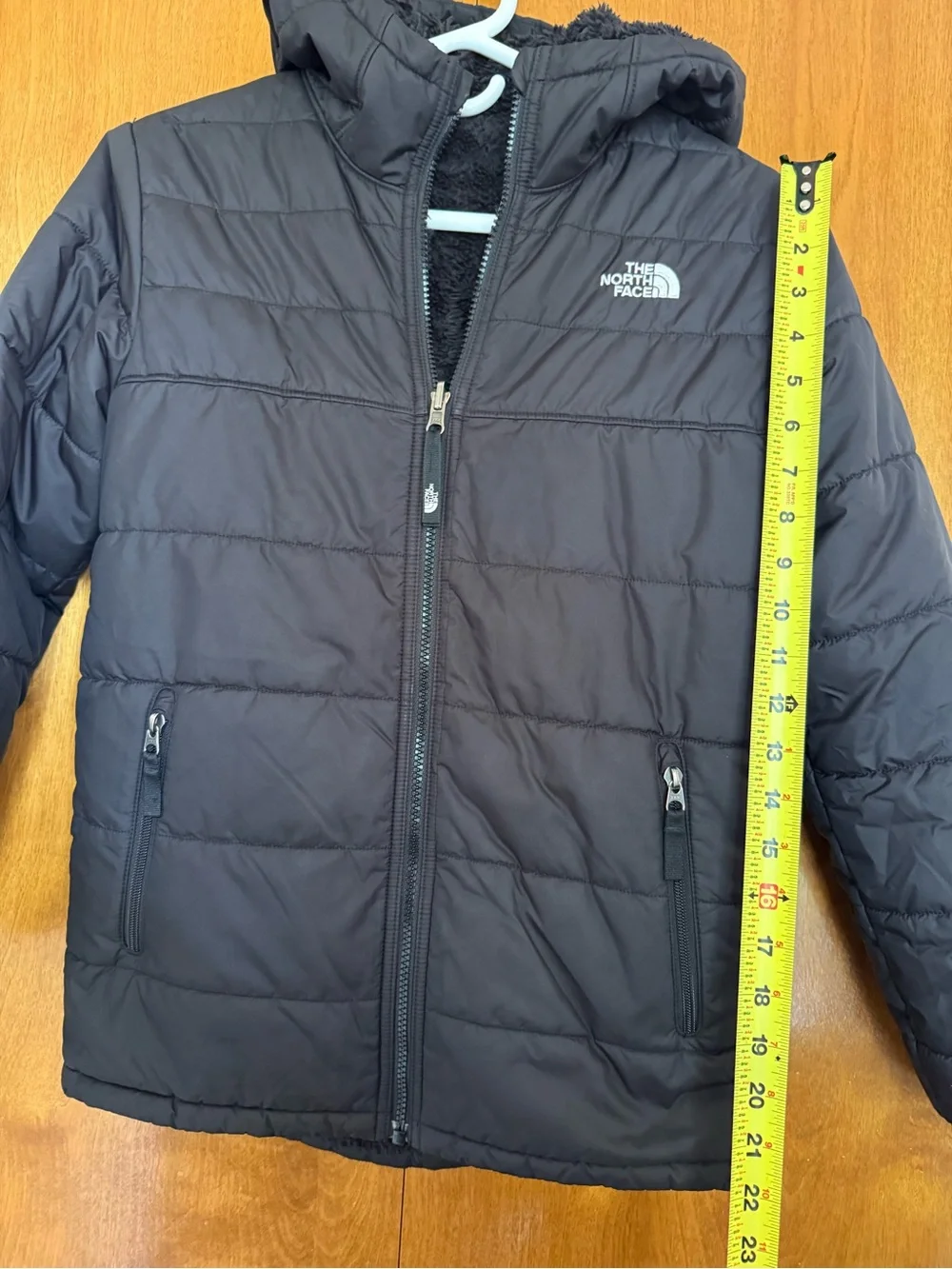 The North Face Boys' Reversible Shasta Hooded Full-Zip Jacket *read description